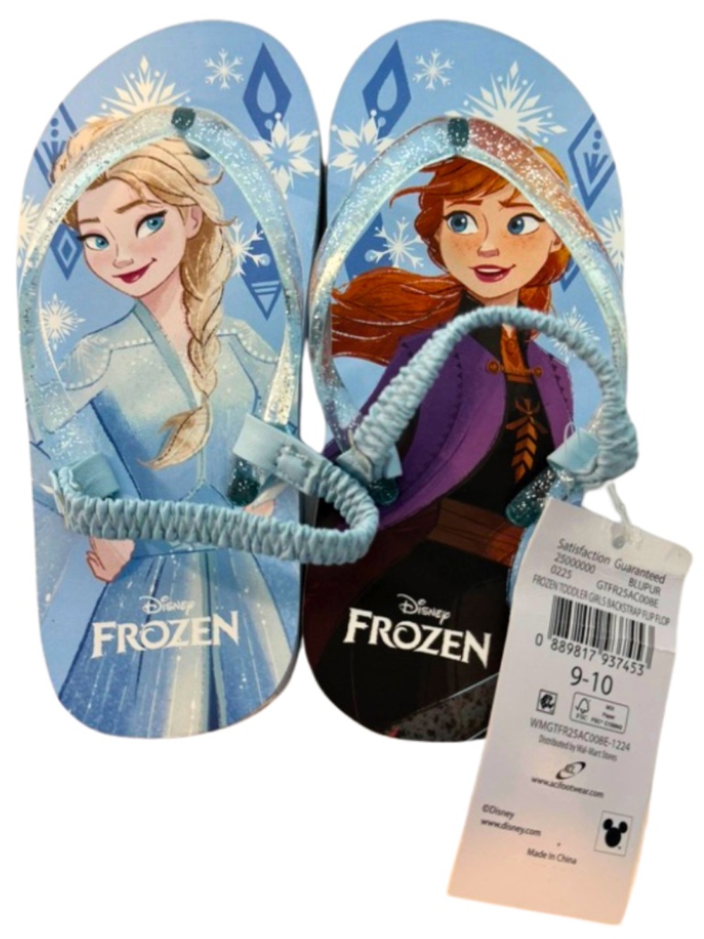 Frozen (Anna/Elsa) Kids Flip Flops